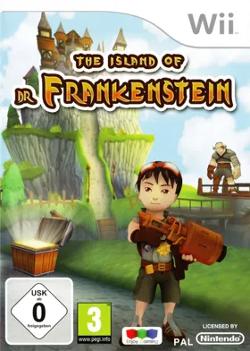 The Island of Dr. Frankenstein box cover front